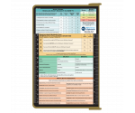 WhiteCoat Clipboard® - Tactical Brown Behavioral Health Screening Edition